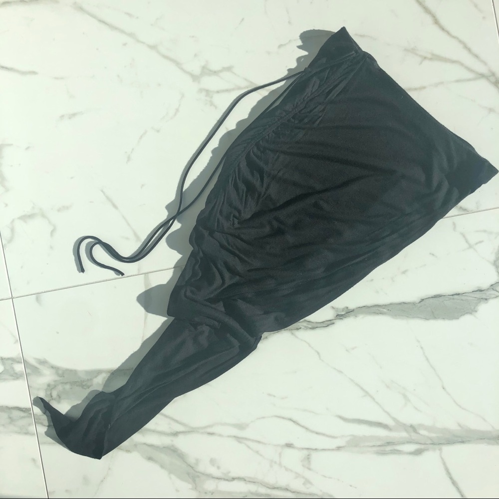 Helmet Lang Asymmetrical skirt